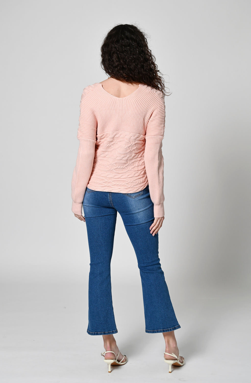 Messina Knit Top - STRAWBERRY