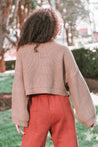 Lace Sweater - CHOCOLATE