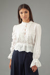 Paris Blouse - WHITE
