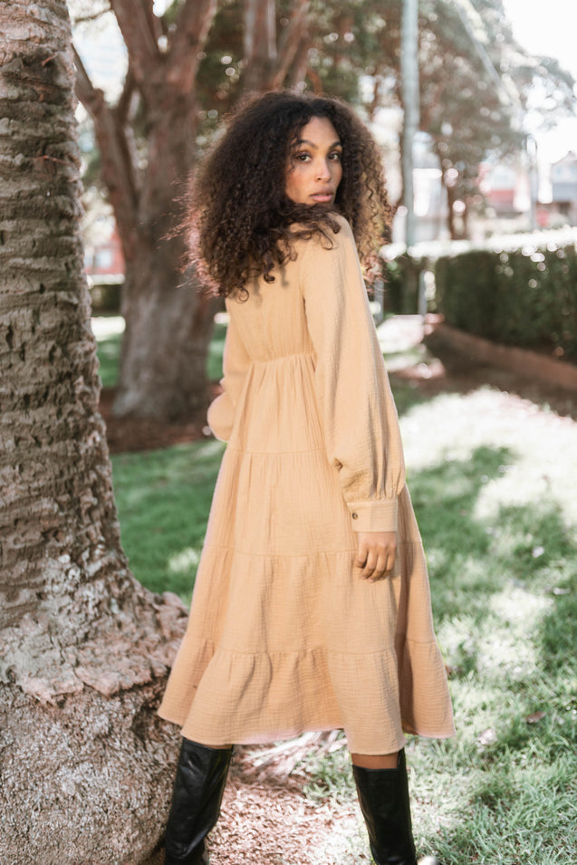 Yas Dress - TAN