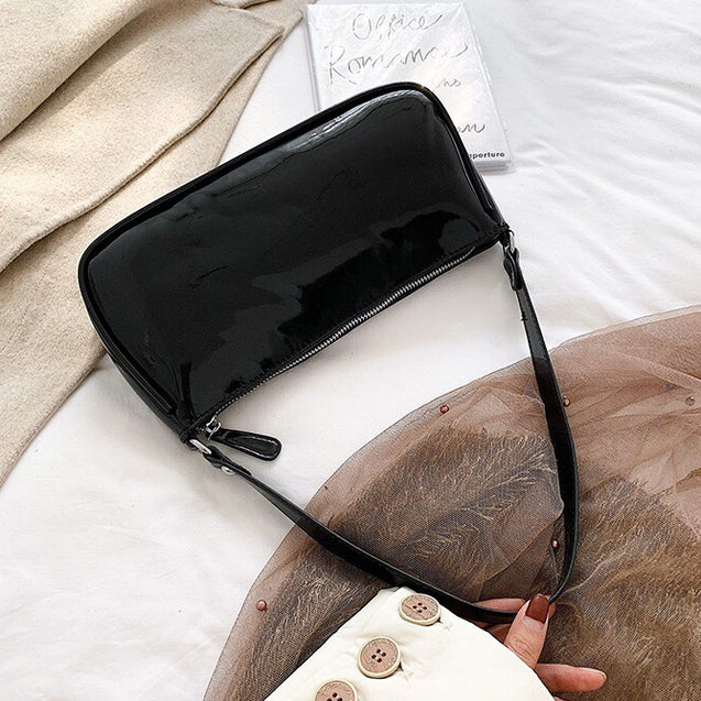 Jasmin Bag - GLOSSY BLACK