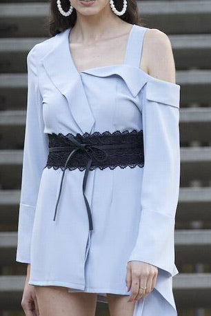 Lilian Wrap Belt - BLACK