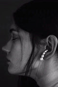 Twisted Earring - PEARL