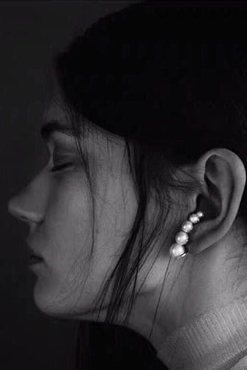 Twisted Earring - PEARL