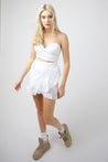 Sunshine Tube Dress - WHITE