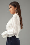 Paris Blouse - WHITE