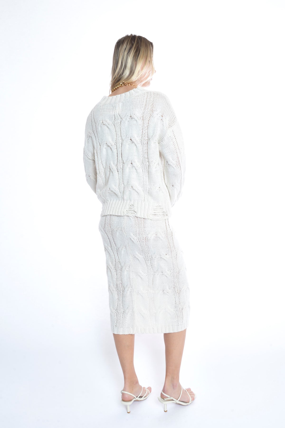 Folley Knit Jumper - CREAM
