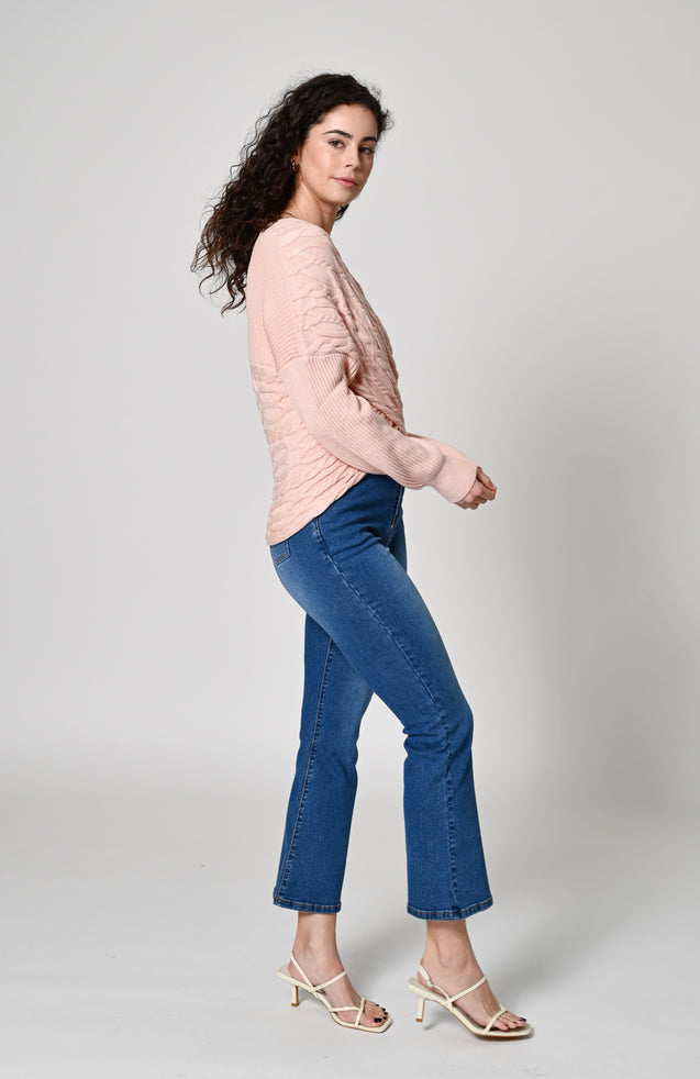 Messina Knit Top - STRAWBERRY