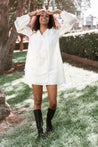 Glacey Dress - WHITE