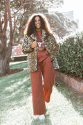 Leopard Fur Jacket - LEOPARD