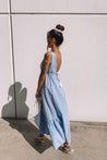 Day Light Maxi Dress - BLUE