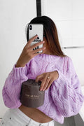 Folley Knit Jumper - LILAC