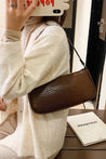 Jasmin Bag - CROC BROWN