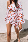 Cherry Lips Dress - WHITE