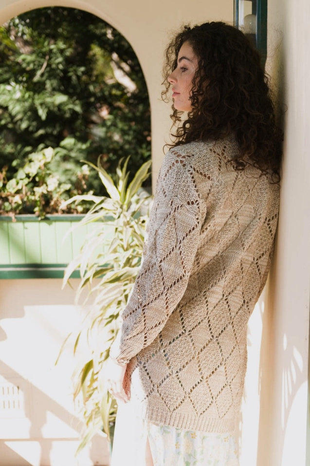 Runaway Cardigan - GREY MERL